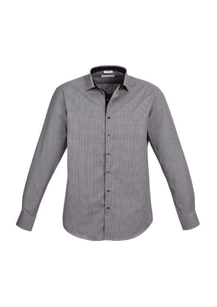Biz Collection Men’s Edge Long Sleeve Shirt S267ml Metro Workwear.