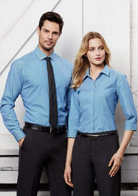 Biz Collection Men’s Ellison Long Sleeve Shirt S716ml Metro Workwear.