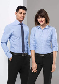 Biz Collection Men’s Euro Long Sleeve Shirt S812ML Metro Workwear.