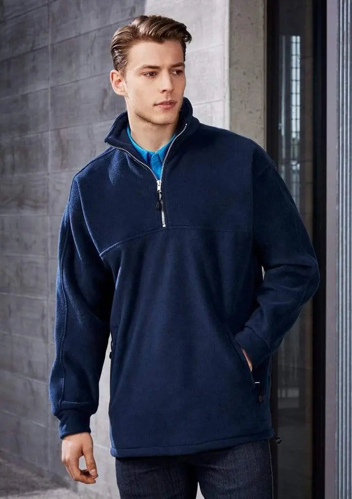 Biz Collection Men’s Heavy Weight 1/2 Zip Winter Fleece Pf380 Metro Workwear.