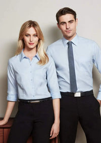 Biz Collection Men’s Luxe Long Sleeve Shirt S10210 Metro Workwear.
