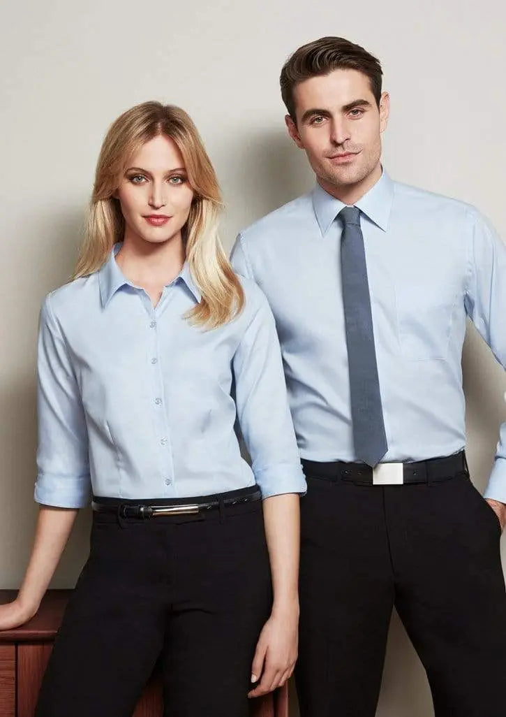 Biz Collection Men’s Luxe Long Sleeve Shirt S10210 Metro Workwear.