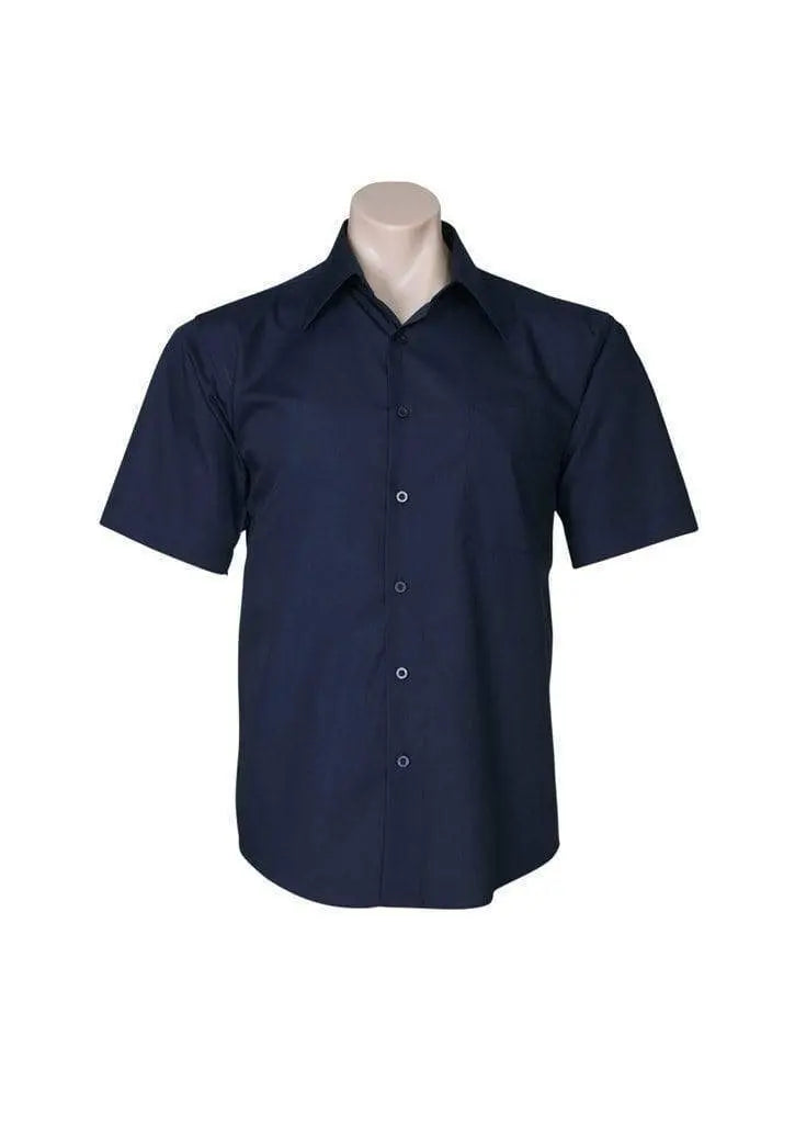 Biz Collection Men’s Metro Short Sleeve Shirt Sh715 Metro Workwear.