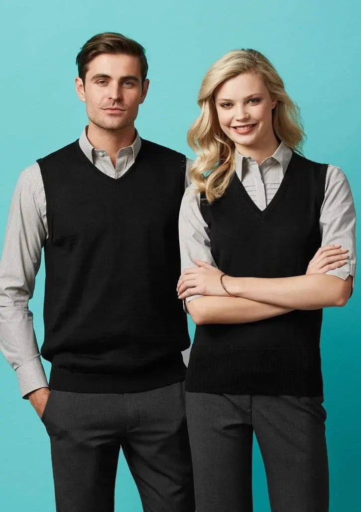 Biz Collection Men’s Milano Vest Wv619m Metro Workwear.