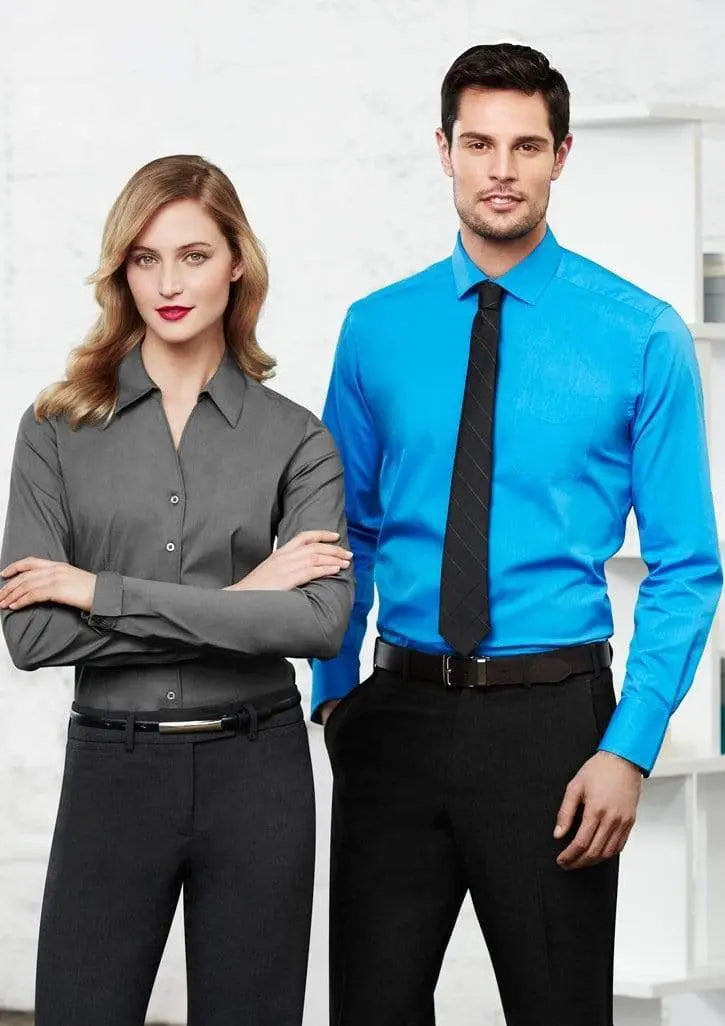 Biz Collection Men’s Monaco Long Sleeve Shirt S770ml Metro Workwear.