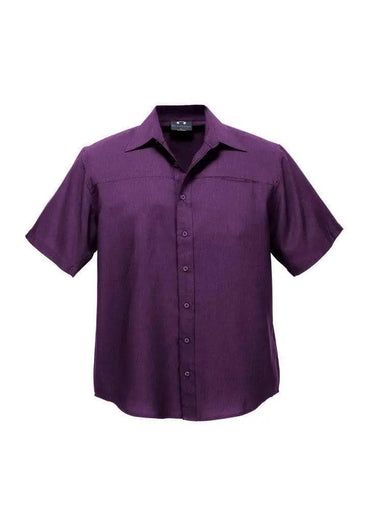 Biz Collection Men’s Plain Oasis Short Sleeve Shirt Sh3603 Metro Workwear.