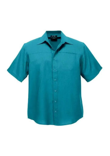 Biz Collection Men’s Plain Oasis Short Sleeve Shirt Sh3603