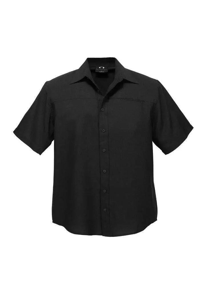 Biz Collection Men’s Plain Oasis Short Sleeve Shirt Sh3603 Metro Workwear.