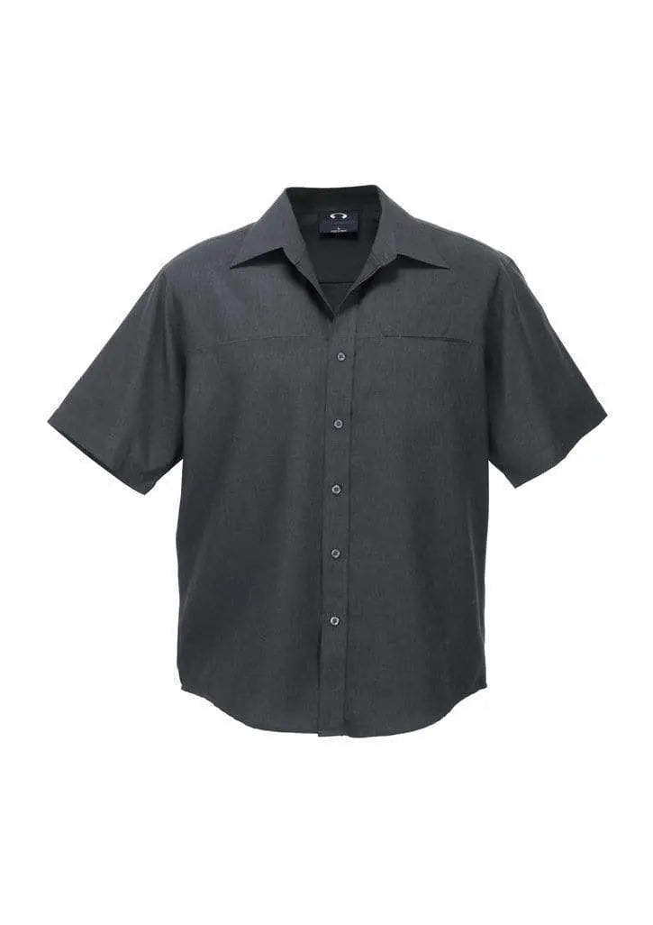 Biz Collection Men’s Plain Oasis Short Sleeve Shirt Sh3603 Metro Workwear.