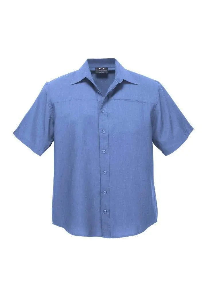 Biz Collection Men’s Plain Oasis Short Sleeve Shirt Sh3603 Metro Workwear.