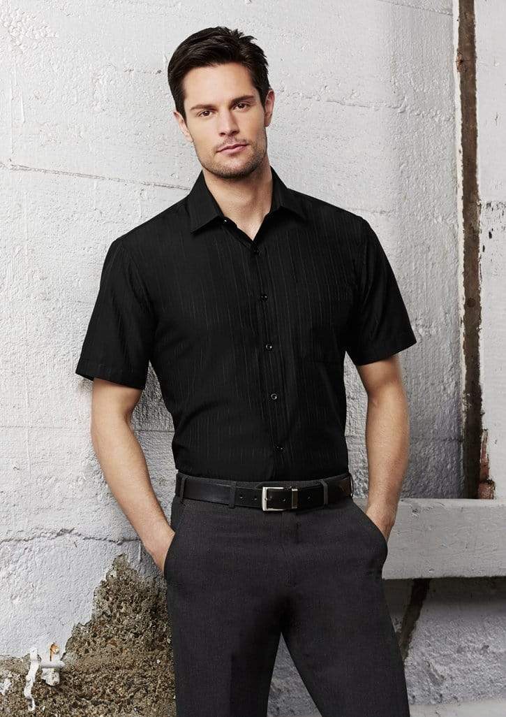 Biz Collection Men’s Preston Short Sleeve Shirt S312ms Metro Workwear.