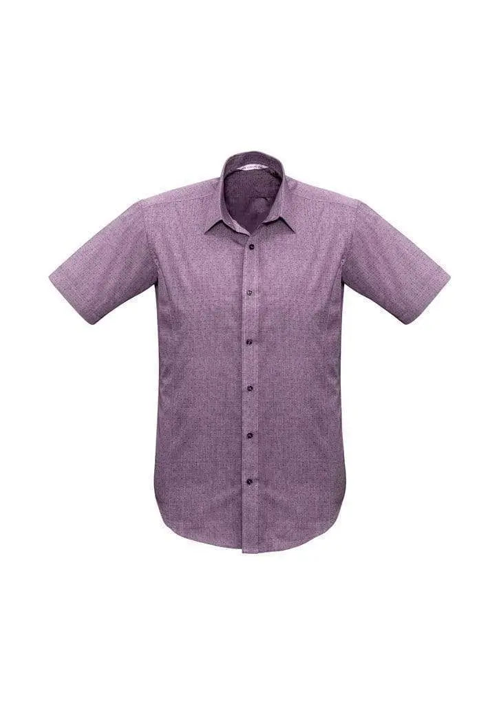 Biz Collection Men’s Trend Short Sleeve Shirt S622ms Metro Workwear.
