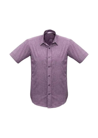 Biz Collection Men’s Trend Short Sleeve Shirt S622ms Metro Workwear.