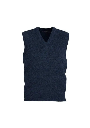 Biz Collection Men’s Woolmix Vest Wv6007 Metro Workwear.