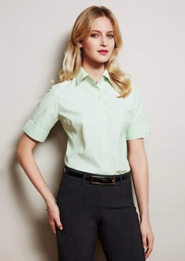 Biz Collection Women’s Ambassador Short Sleeve Shirt S29522 Metro Workwear.