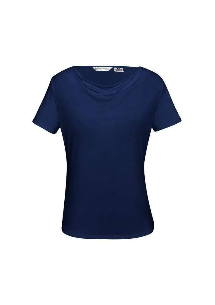 Biz Collection Women’s Ava Drape Knit Top K625ls Metro Workwear.