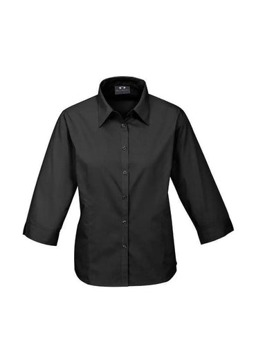 Biz Collection Women’s Base 3/4 Sleeve Shirt S10521 Metro Workwear.