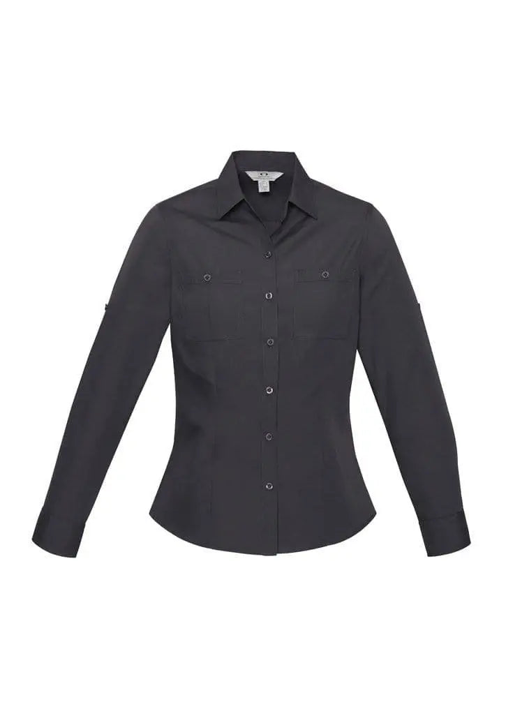 Biz Collection Women’s Bondi Long Sleeve Shirt S306ll Metro Workwear.