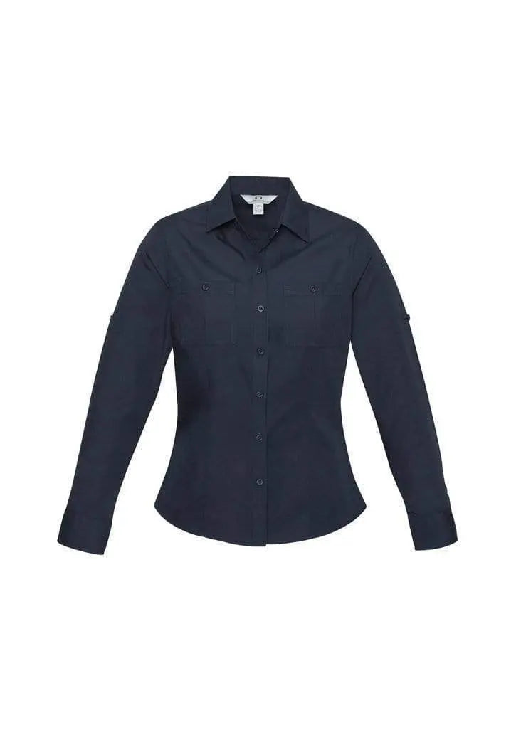 Biz Collection Women’s Bondi Long Sleeve Shirt S306ll Metro Workwear.