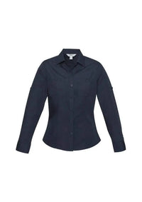 Biz Collection Women’s Bondi Long Sleeve Shirt S306ll Metro Workwear.