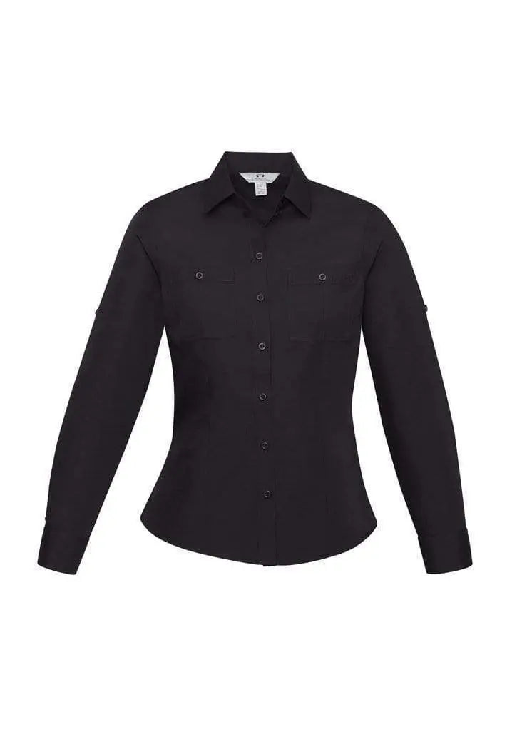 Biz Collection Women’s Bondi Long Sleeve Shirt S306ll Metro Workwear.