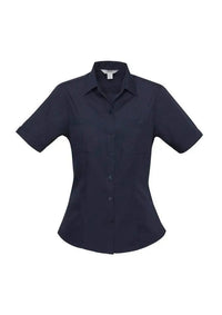 Biz Collection Women’s Bondi Short Sleeve Shirt S306ls Metro Workwear.