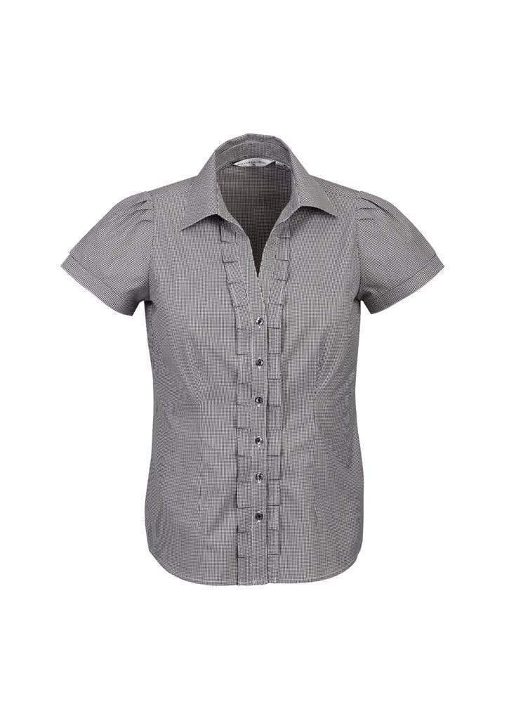 Biz Collection Women’s Edge Short Sleeve Shirt S267ls Metro Workwear.