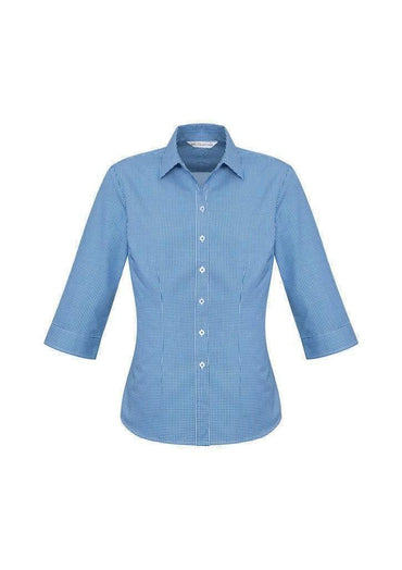 Biz Collection Women’s Ellison 3/4 Sleeve Shirt S716lt Metro Workwear.