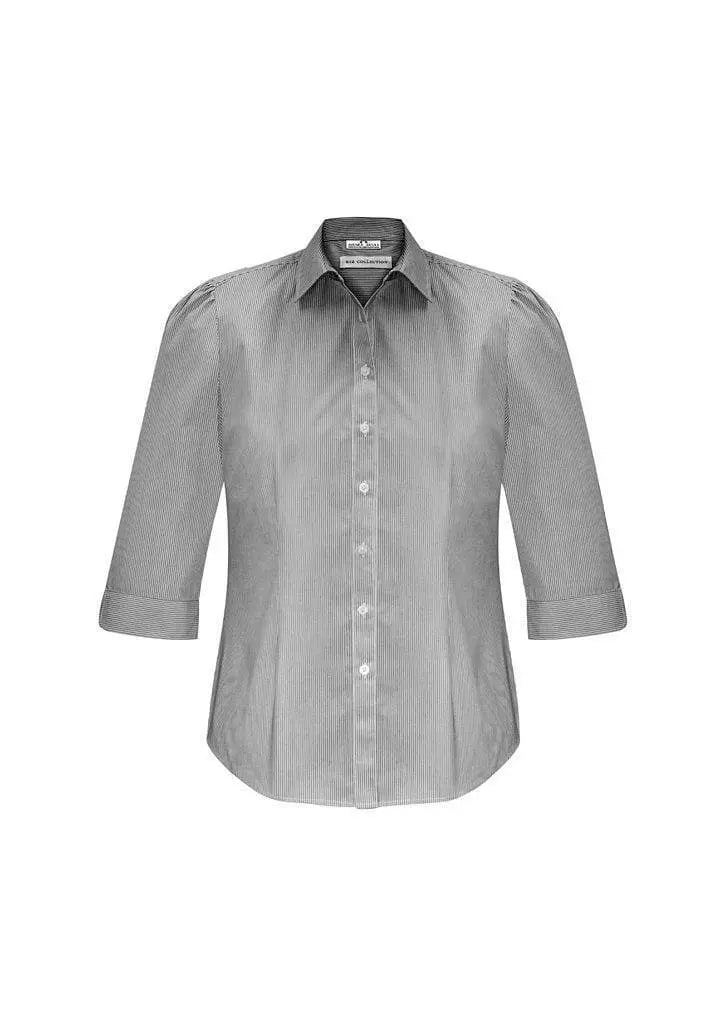 Biz Collection Women’s Euro 3/4 Sleeve Shirt S812LT Metro Workwear.