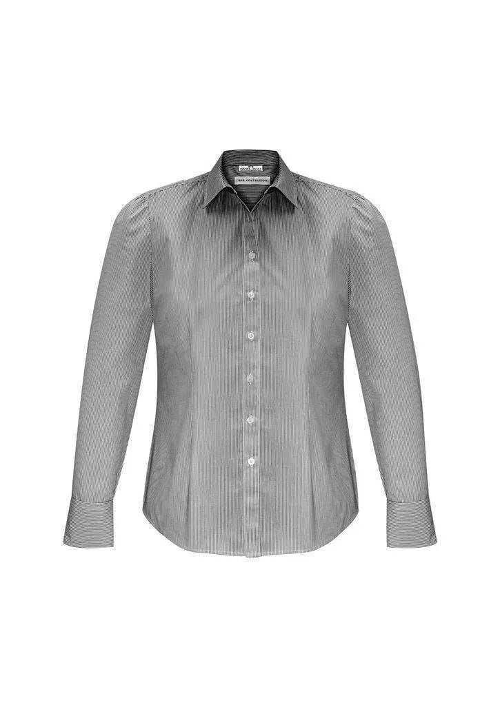 Biz Collection Women’s Euro Long Sleeve Shirt S812LL Metro Workwear.