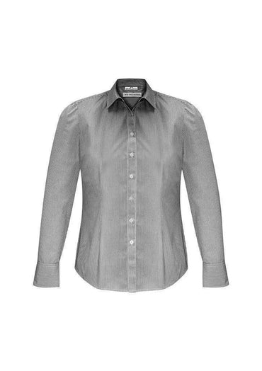 Biz Collection Women’s Euro Long Sleeve Shirt S812LL Metro Workwear.