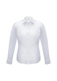 Biz Collection Women’s Euro Long Sleeve Shirt S812LL Metro Workwear.
