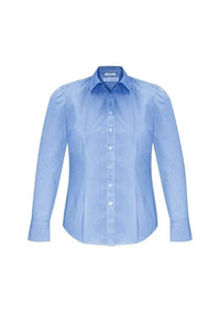 Biz Collection Women’s Euro Long Sleeve Shirt S812LL Metro Workwear.