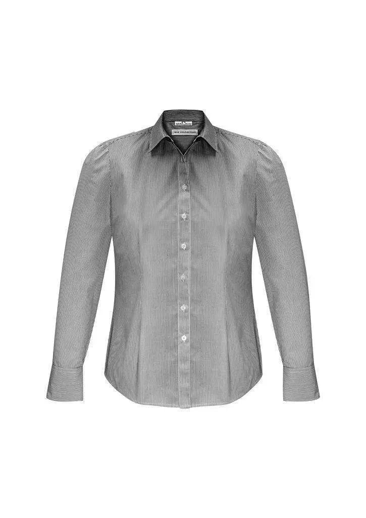 Biz Collection Women’s Euro Long Sleeve Shirt S812LL Metro Workwear.