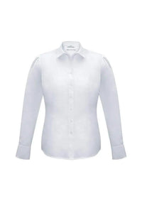 Biz Collection Women’s Euro Long Sleeve Shirt S812LL Metro Workwear.