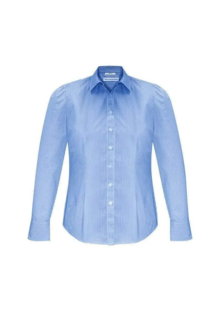 Biz Collection Women’s Euro Long Sleeve Shirt S812LL Metro Workwear.