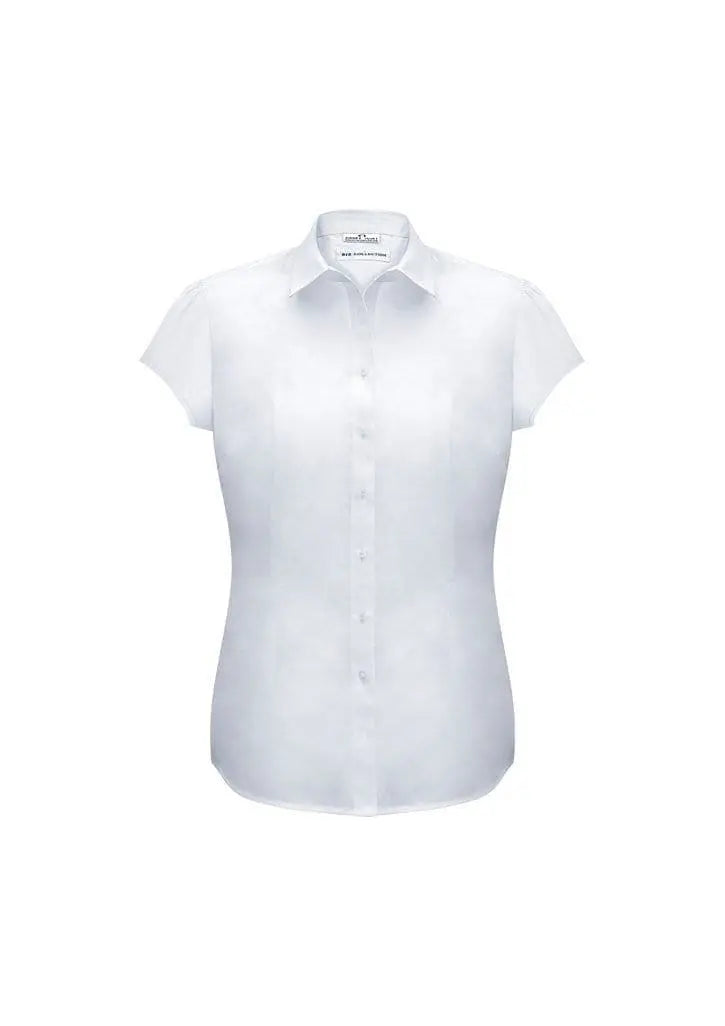 Biz Collection Women’s Euro Short Sleeve Shirt S812ls Metro Workwear.