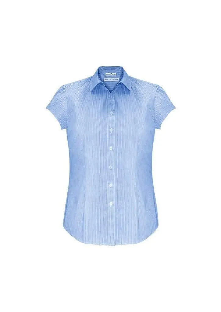 Biz Collection Women’s Euro Short Sleeve Shirt S812ls Metro Workwear.