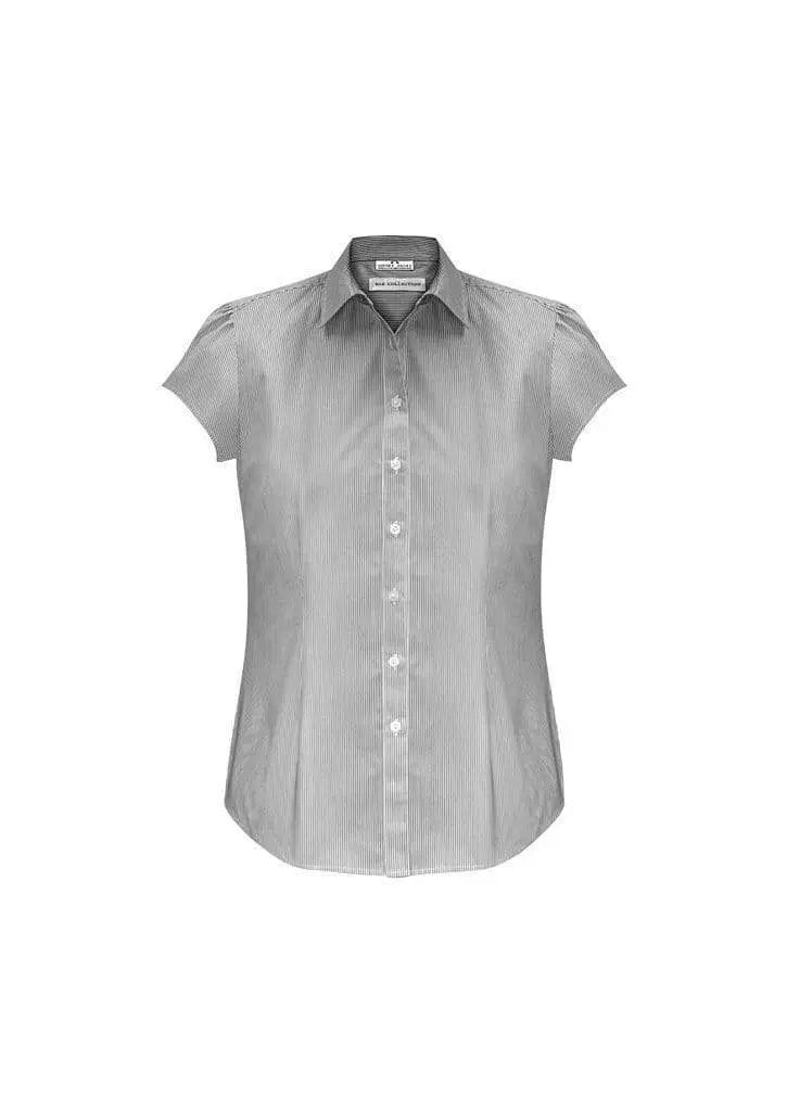 Biz Collection Women’s Euro Short Sleeve Shirt S812ls Metro Workwear.