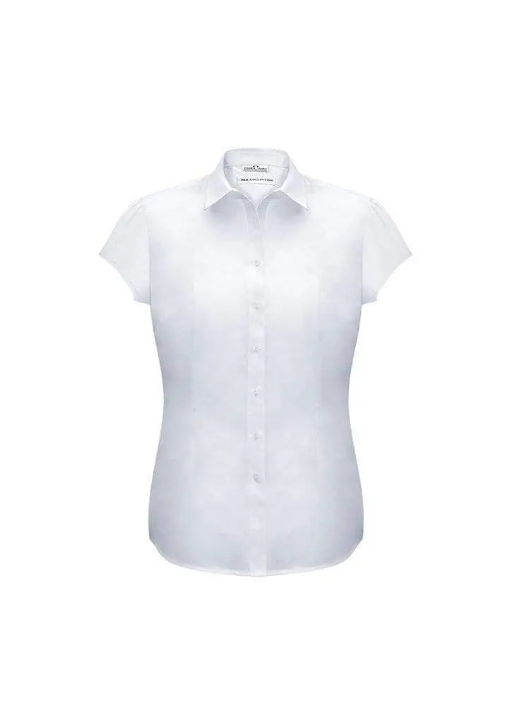 Biz Collection Women’s Euro Short Sleeve Shirt S812ls Metro Workwear.