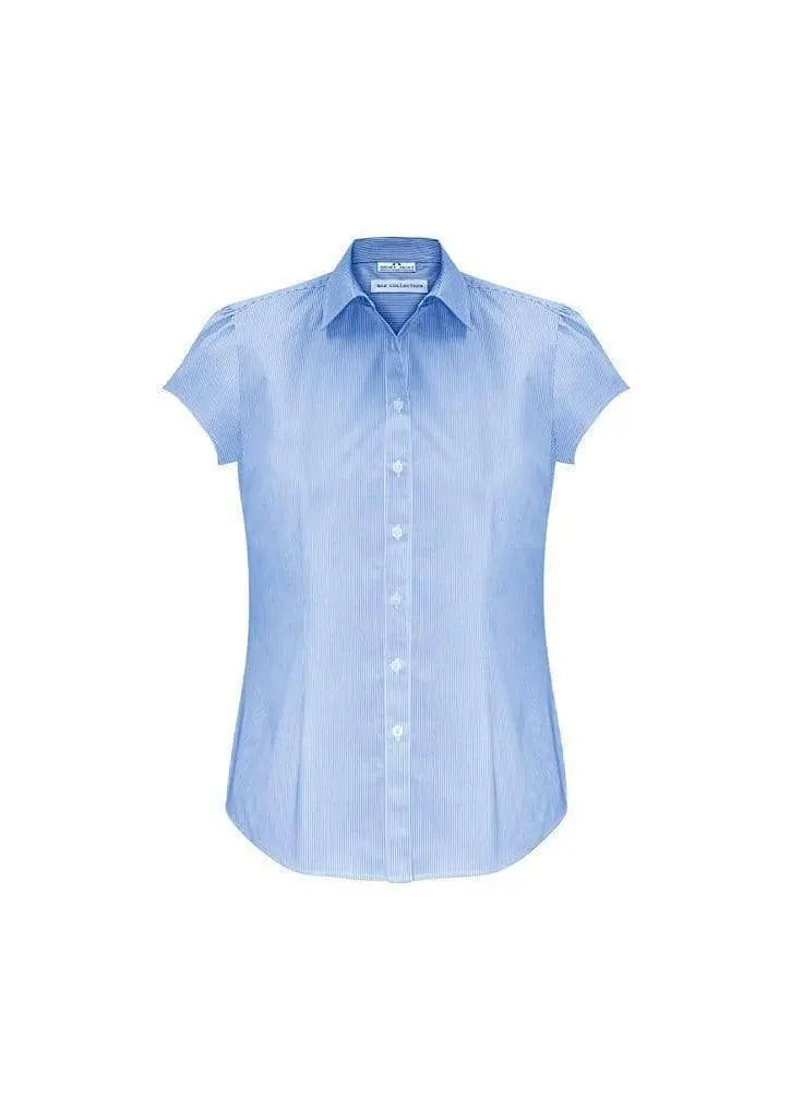 Biz Collection Women’s Euro Short Sleeve Shirt S812ls Metro Workwear.
