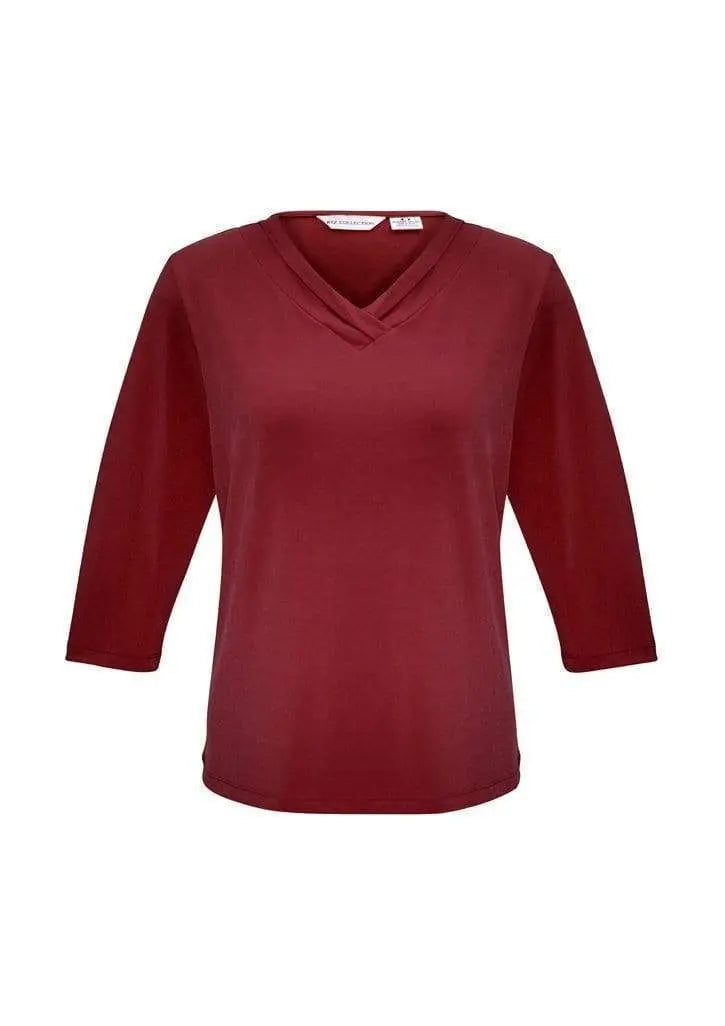 Biz Collection Women’s Lana 3/4 Sleeve Top K819lt Metro Workwear.