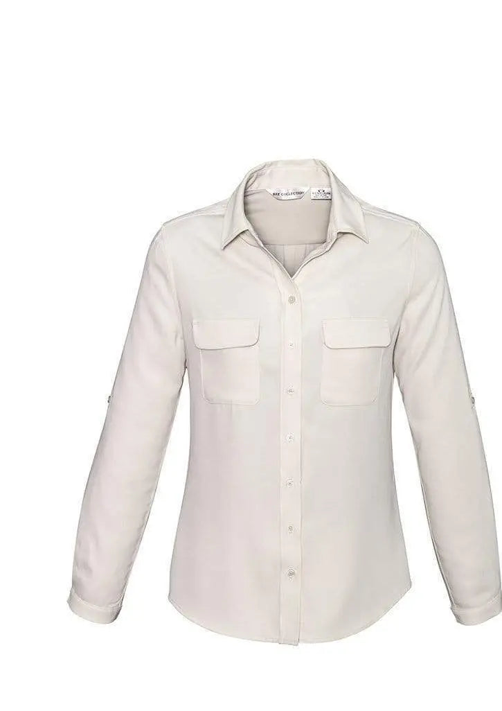 Biz Collection Women’s Madison Long Sleeve Shirt S626ll Metro Workwear.