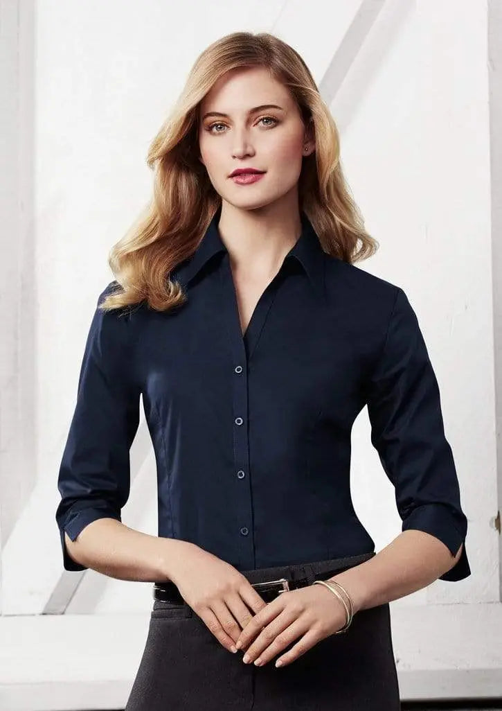 Biz Collection Women’s Metro 3/4 Sleeve Shirt Lb7300 Metro Workwear.
