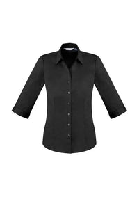 Biz Collection Women’s Monaco 3/4 Sleeve Shirt S770lt Metro Workwear.