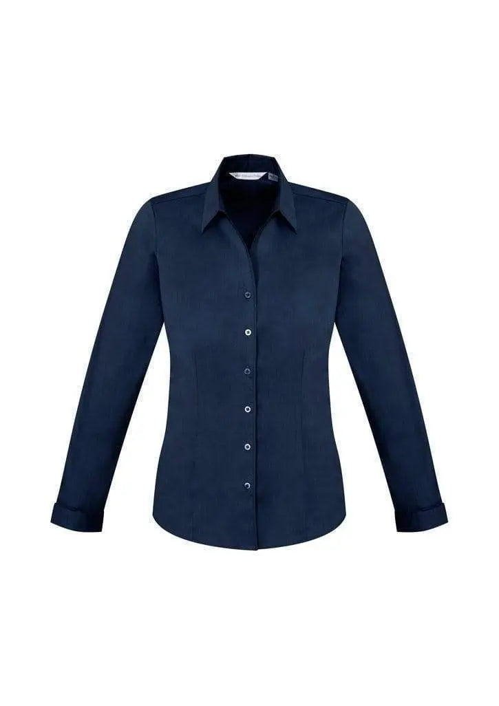Biz Collection Women’s Monaco Long Sleeve Shirt S770ll Metro Workwear.