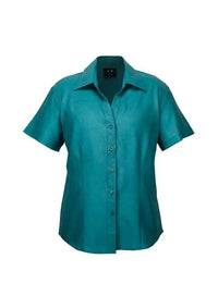 Biz Collection Women’s Plain Oasis Short Sleeve Shirt Lb3601 Metro Workwear.