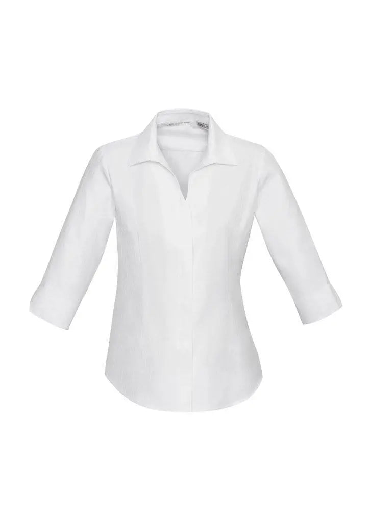 Biz Collection Women’s Preston 3/4 Sleeve Shirt S312lt Metro Workwear.