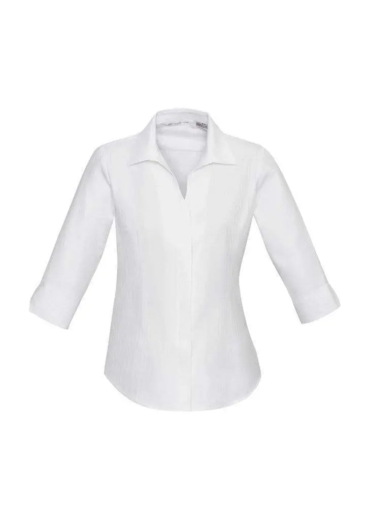 Biz Collection Women’s Preston 3/4 Sleeve Shirt S312lt Metro Workwear.
