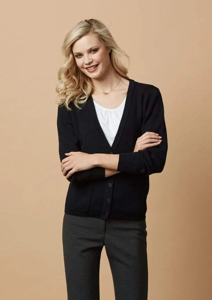Biz Collection Women’s Woolmix Cardigan Lc8008 Metro Workwear.